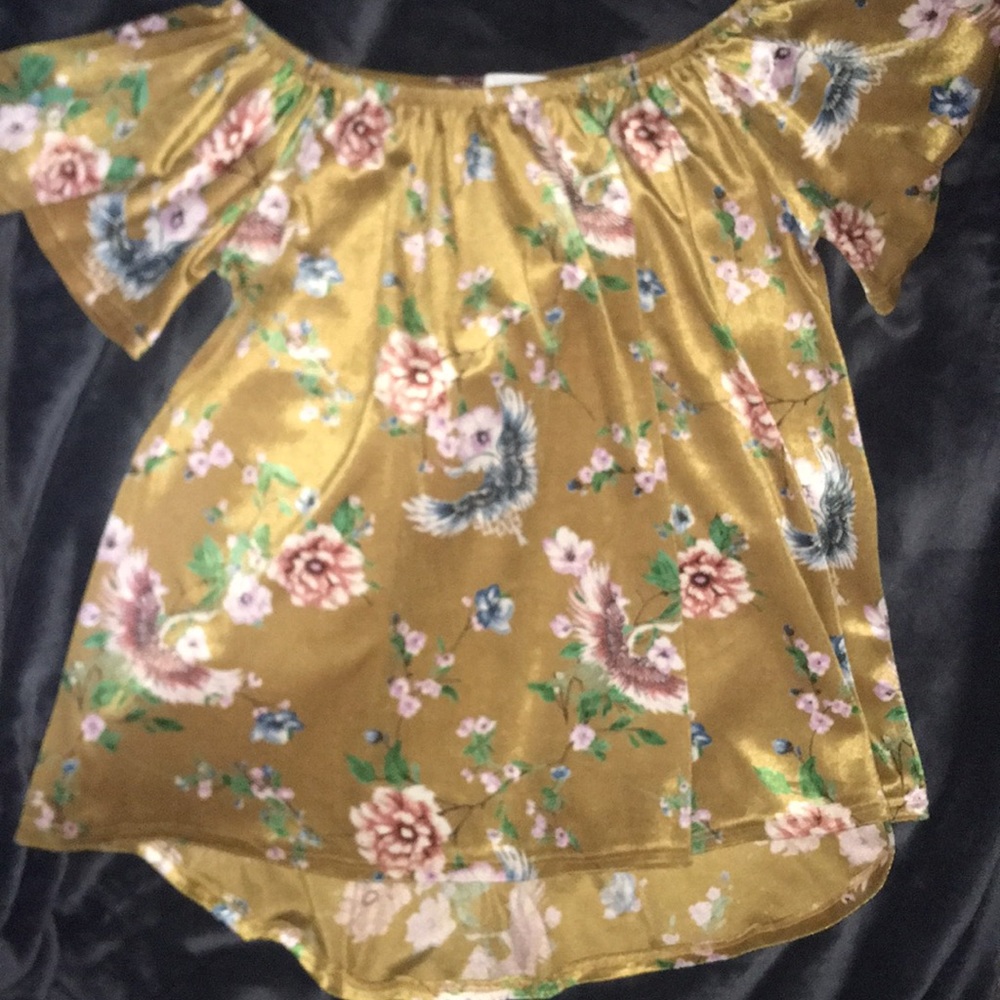 Velvet blouse
